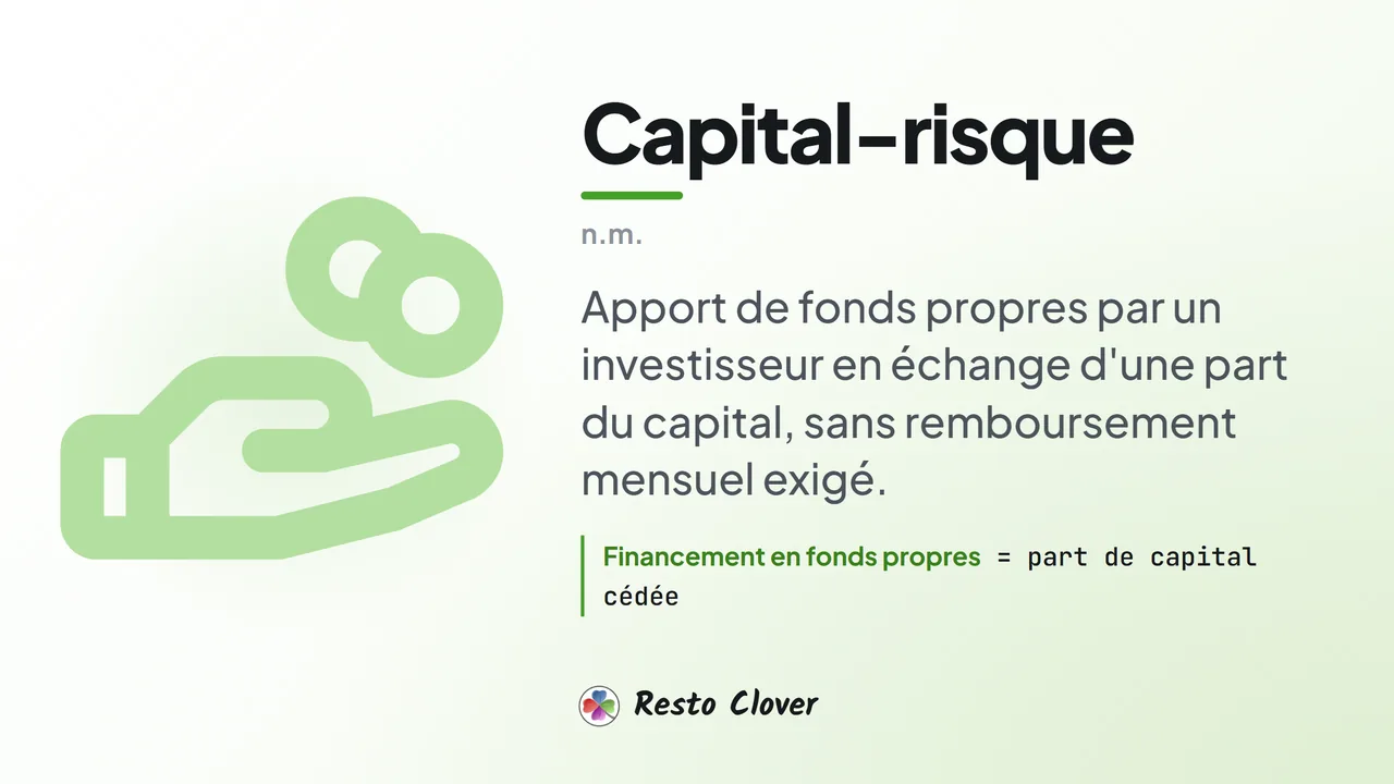 Capital-risque : d&eacute;finition &middot; Resto Clover