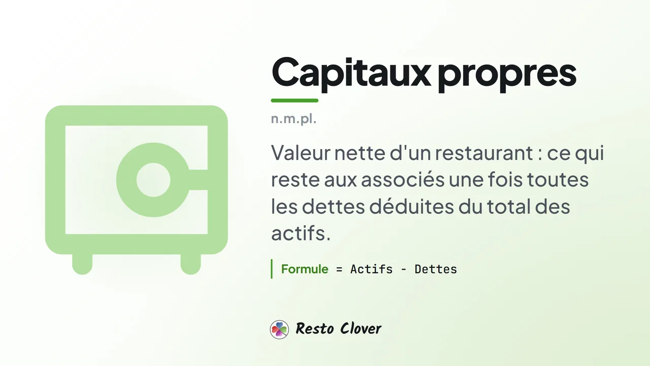 Capitaux propres : définition · Resto Clover