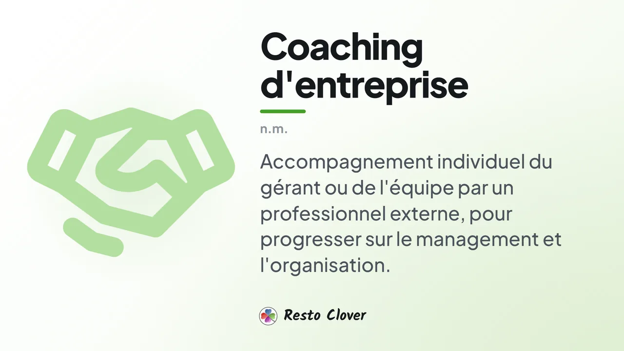 Coaching d'entreprise : d&eacute;finition &middot; Resto Clover