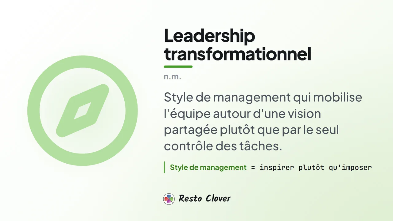 Leadership transformationnel : d&eacute;finition &middot; Resto Clover