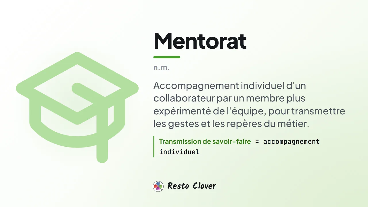 Mentorat : d&eacute;finition &middot; Resto Clover