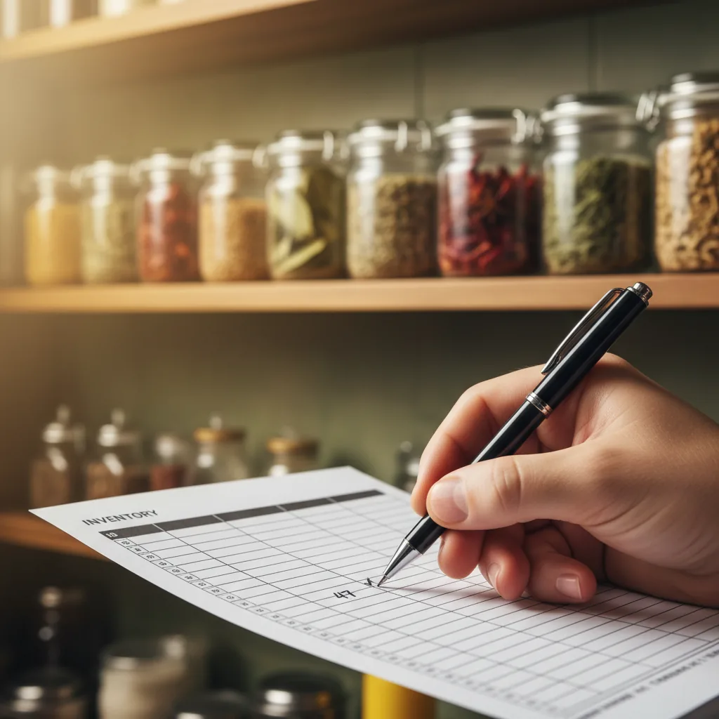 Analyser les écarts d'inventaire en restauration