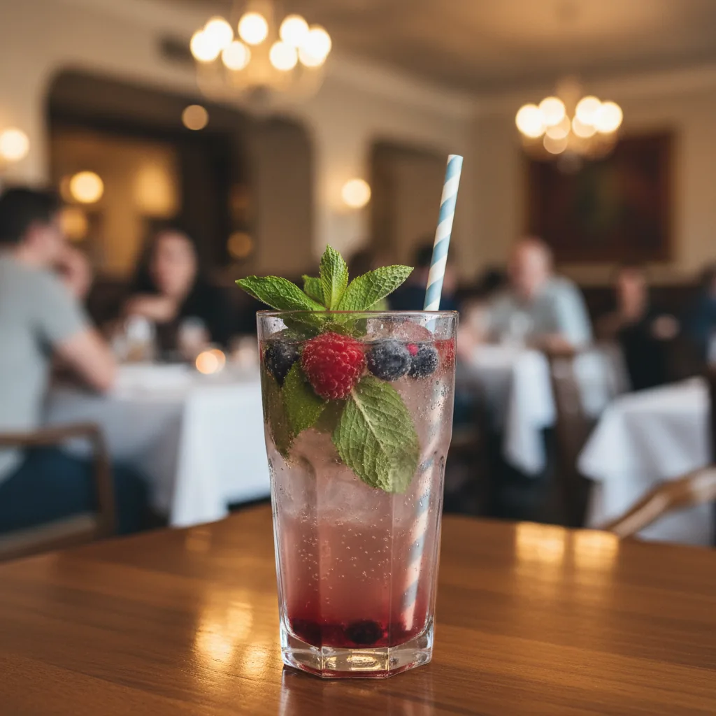 Pailles en papier, en inox et végétales posées sur un comptoir de bar