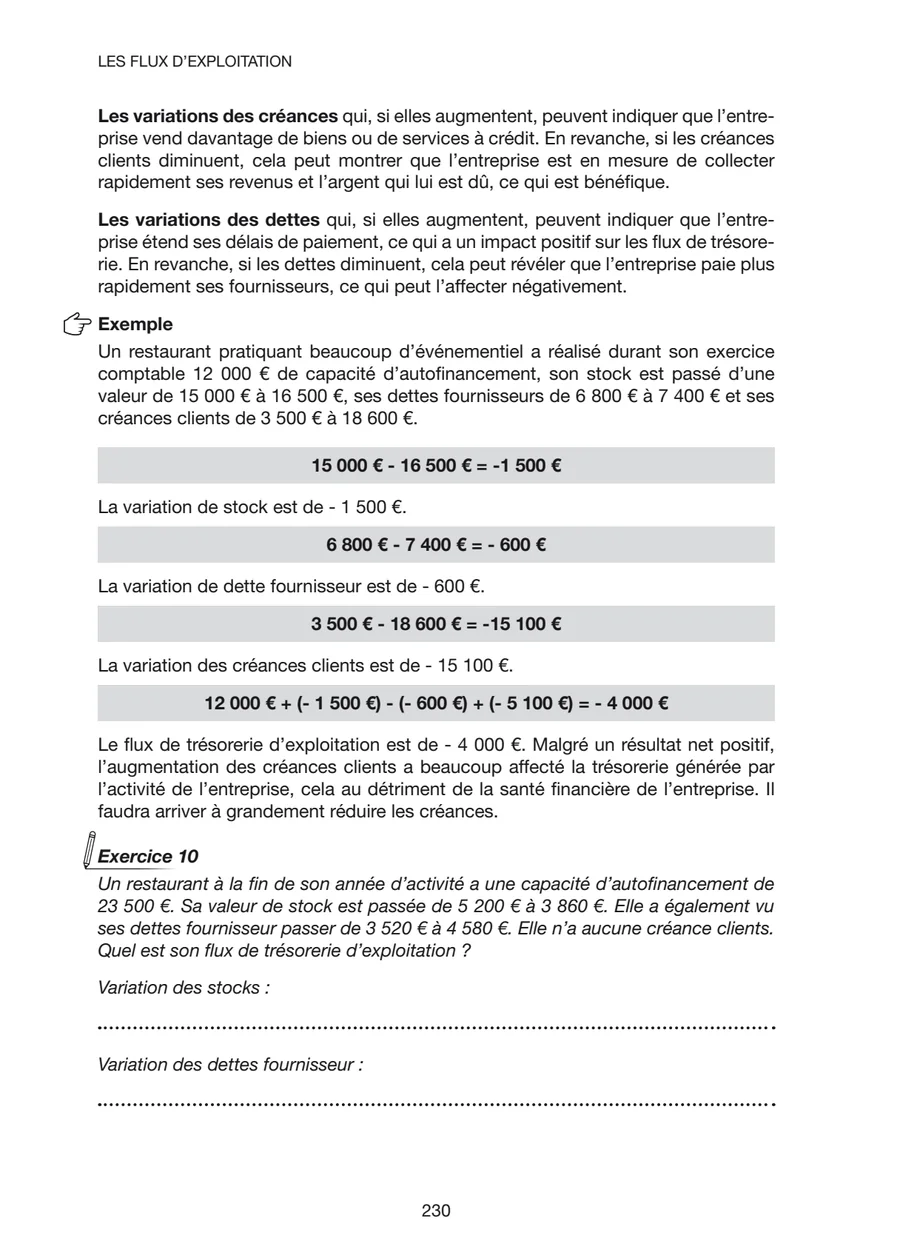 Chapitre 78, Les flux d'exploitation, page 2 sur 3