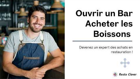 Acheter les Boissons d'un Bar Restaurant