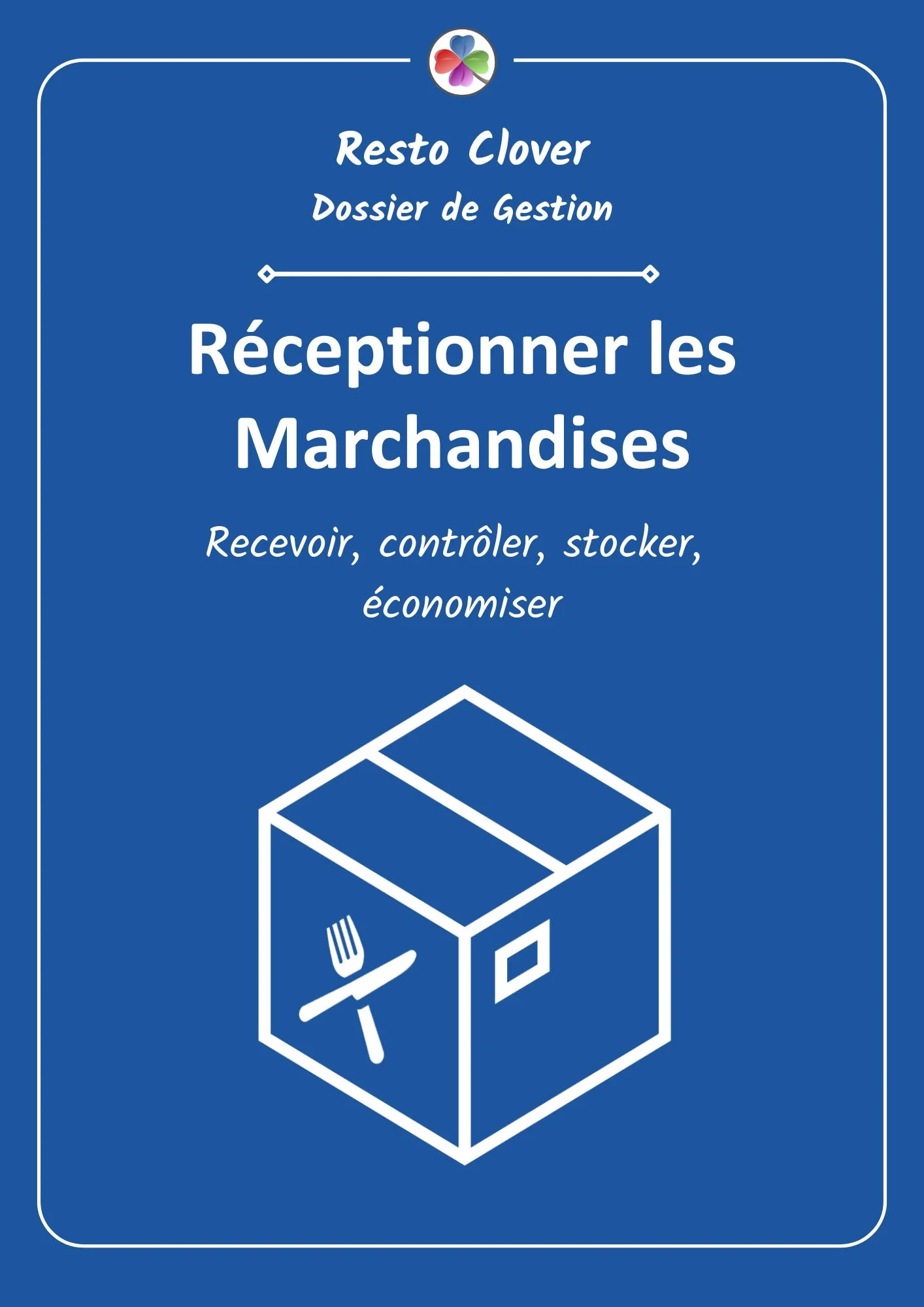 Dossier de gestion - Reception Marchandise