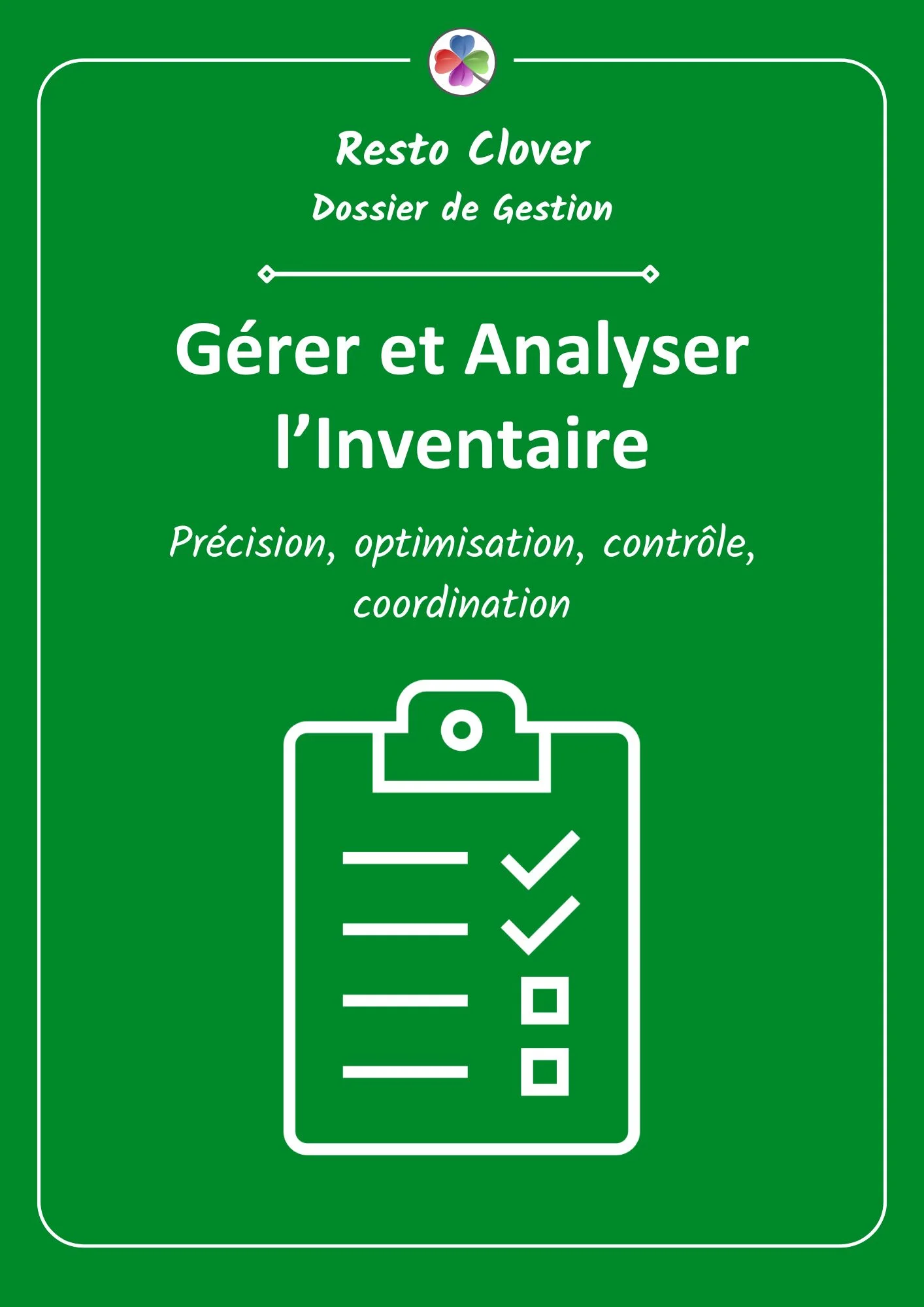 dossier gestion inventaire stock